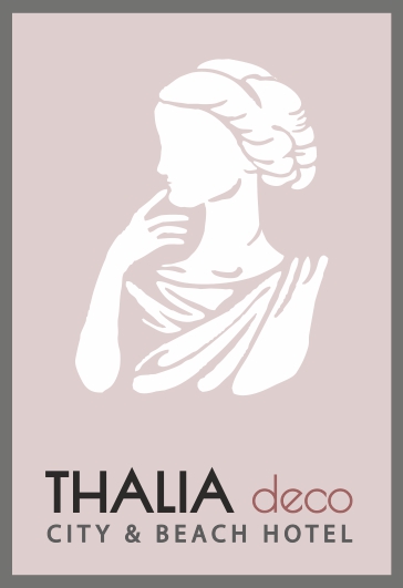 Thalia deco hotel pink logo